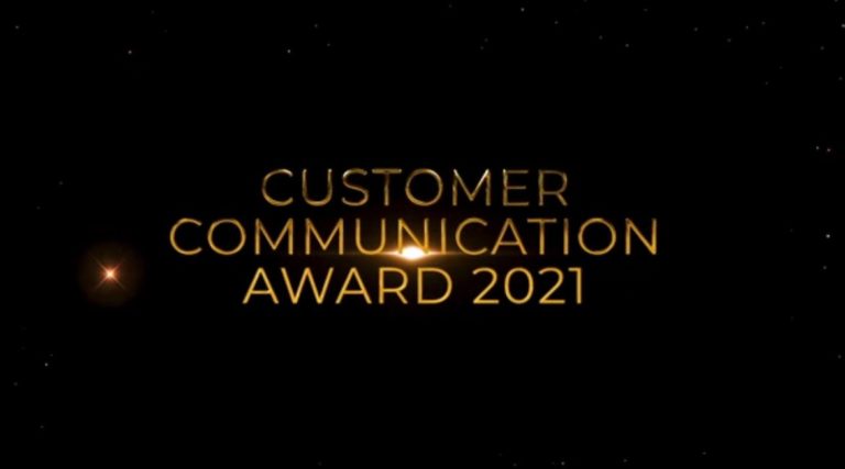 TIC Customer Communication Award 2021
